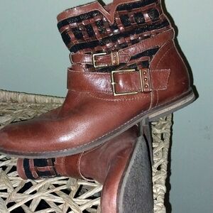 The Sak Jane Team multi colored bootie